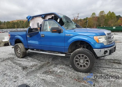 2014 Ford F150 Supercrew from USA, damaged, VIN 1FTFW1EF7EFC25600
